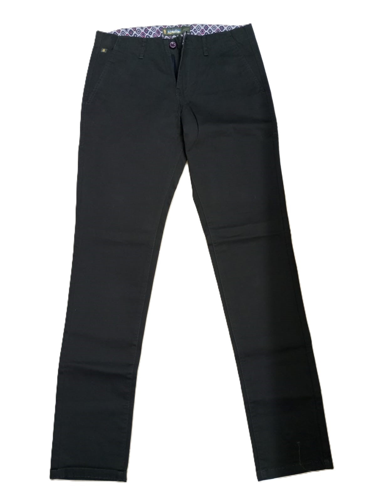 Black Cotton Pant