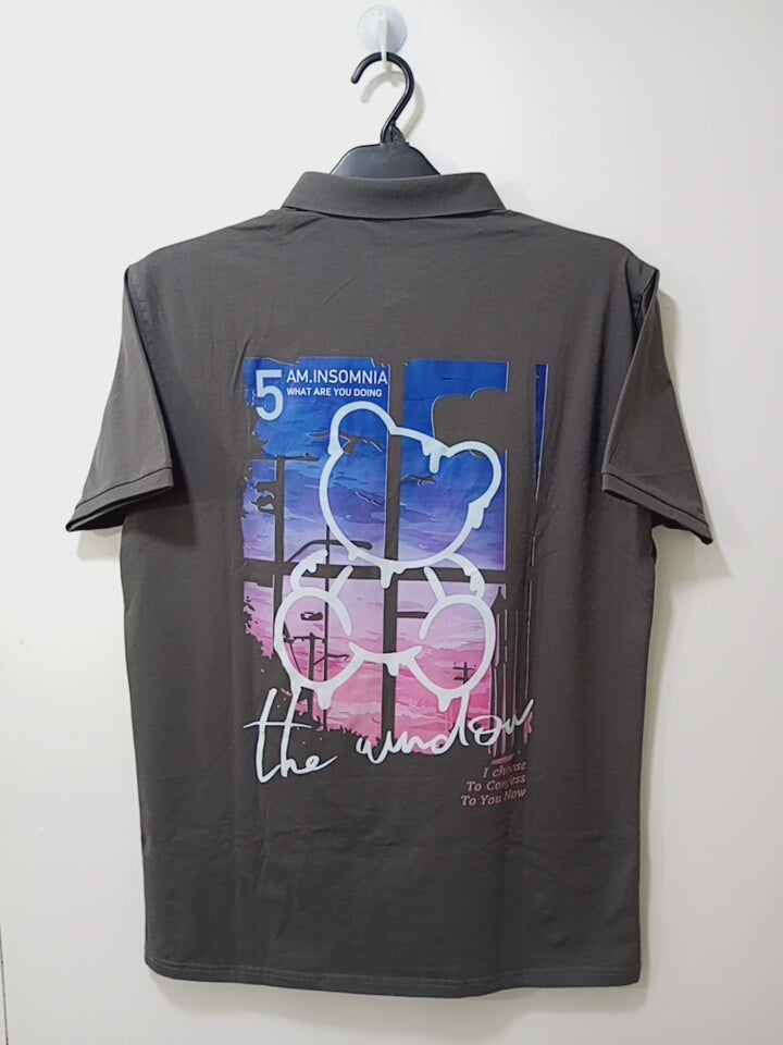 Chopstick Printed T-Shirt