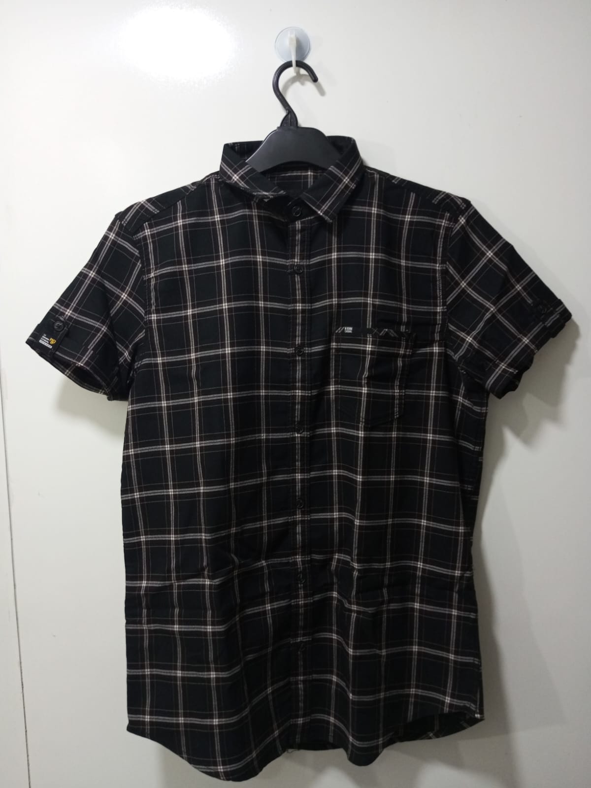 Half Sleeve Black Shirt