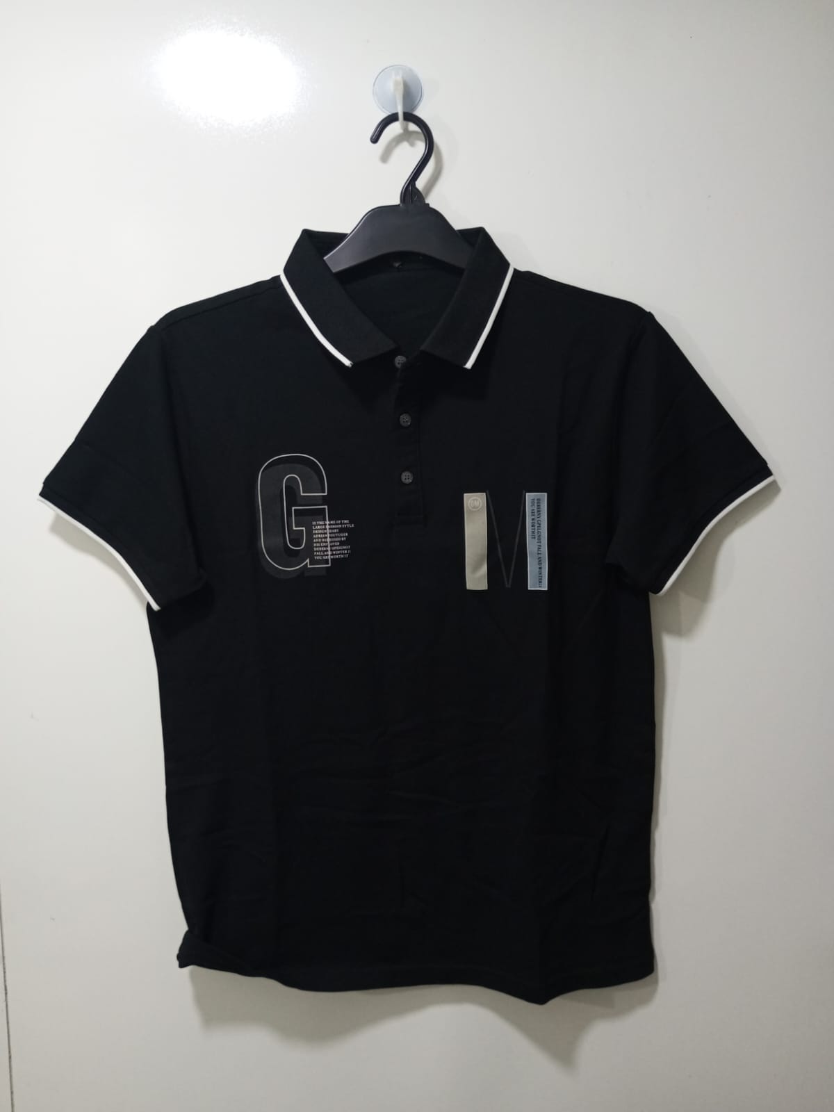 Printed Black T-Shirt