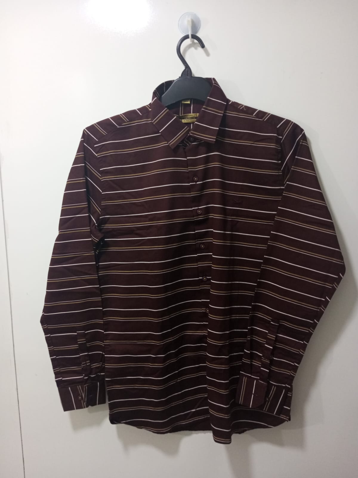 Maroon White Lining Shirt