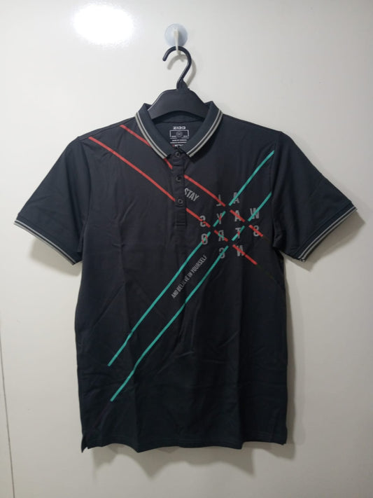 Navy Blue Printed TShirt