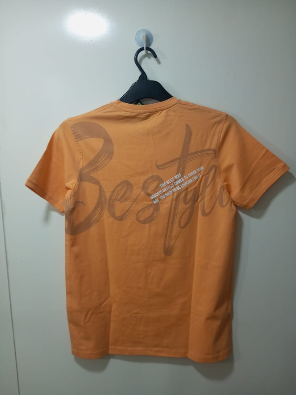 Printed Orange T-Shirt