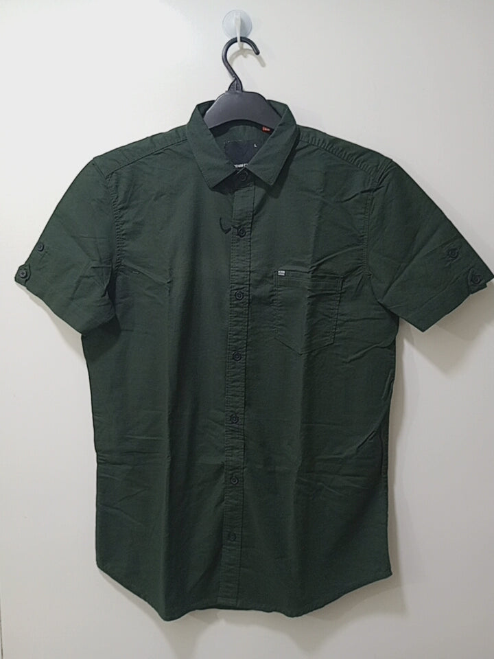 Plain Half Sleeve Shirt